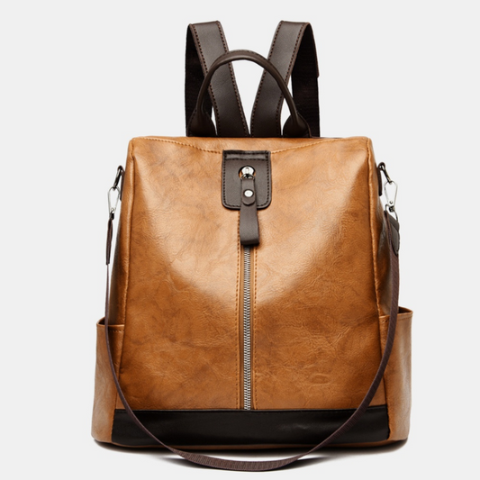 PU Leather Backpack Bag